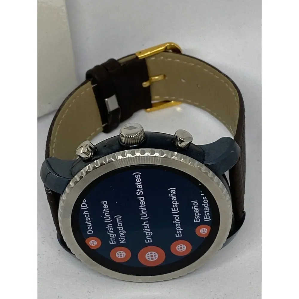 Fossil Gen 3 Authentic Genuine Smart Watch Custom Band FTW4004 LT62